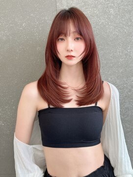 ロンドローズ 名古屋(Lond damaskRose) 学割 ブリーチなしダブルカラー ブリーチ 髪質改善 ボブ23