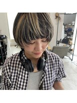 ジジ ヘアワークス(gigi hair works) コントラストハイライト