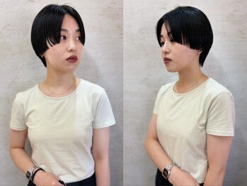 エクラートリュクス 津田沼(ECLART Luxe)の写真/【小顔＆似合わせ】の秘訣は顔周りにあり。"可愛い"を叶えるカットで毎日がもっと楽しくなる♪[津田沼駅]