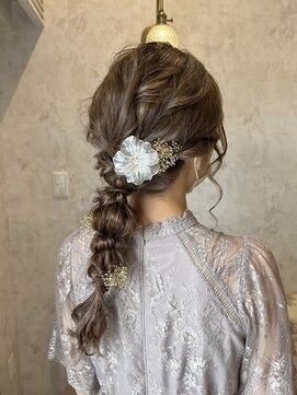 ディーヴァヘアーエズ(DIVA hair Eze) 【natsuki】ロング*編みおろし