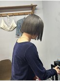 切りっぱなしボブ