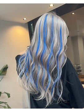 天神美容室 ダブルカラー/レイヤーカット/ハイトーン