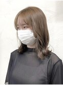 銀座 カラー ミルクティー アッシュベージュ 20代30代40代