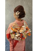 振袖着付け＋ヘアセット￥10,200