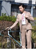 レトロ×ベリーショートヘア