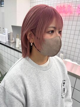 ジルスタジオ(JILL STUDIO) JILL STUDIO ショートミディ/ピンクベージュ