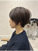 ショートボブ★ベージュ柔らかい