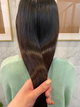 ジーナ 船橋(Zina) 髪質改善＊ロングレイヤーグレーベージュ＊美髪【Zina船橋】