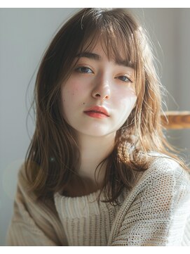 トッカ 水戸店(tocca) メルティーカラー フェミニンセミロング