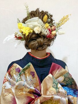 ロストシティ 横浜(LOST CITY) 成人式 卒業式 着付け 成人式ヘア 卒業式ヘア 振袖ヘア 袴ヘア