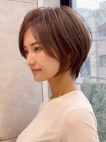 丸み美人ショート【西村　公孝s】ショート/チェリーブラウン
