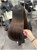髪質改善ストレート+カット+トリートメント
