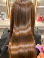 ハローバイシー 仙台(Hello by Sea)&nbsp;艶髪ブラウン×髪質改善[美髪/韓国風/顔周り]仙台