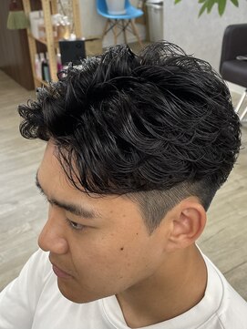 スウェル 津田沼店(Swell) サーフカール/スパイキーショート/ブルーブラック/津田沼