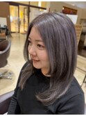 レディースレイヤーカットグレージュカラー【グレージュカラー】