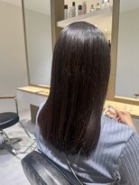 スリー(THREE)&nbsp;くびれヘア/アプリコットオレンジ/夏のヘアアレンジ/蟹江