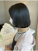 内巻きボブ