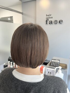 フェイス 札幌麻生店(face) 【コンパクトボブ】大人可愛い20代30代40代♪