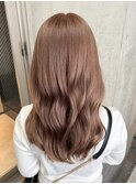 暗めカラーグランマッシュデザインカラーフェイスフレーミング