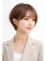 ゲイン(Gain)&nbsp;ショートカット・レイヤーカット×白髪ぼかし