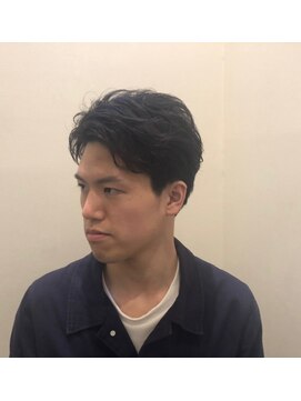 ソレイユ シンサカエ(SOLEIL SHINSAKAE) 最新パーマで仕上げるアップバングスタイル☆