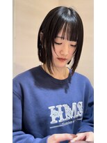 レフ(LEF)&nbsp;切りっぱなしボブ／フェイスレイヤー