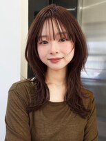 アンアミ シブヤ(Un ami shibuya) Unami】レイヤーカット/ハッシュカット/透明感カラー