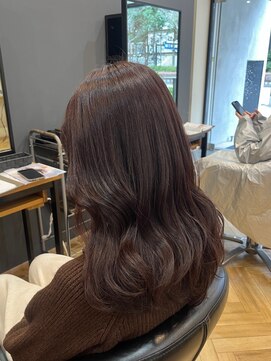 アルター(aL ter) ラベンダーブラウン［ピンクベージュ/前髪/鎌取］長野歌穂