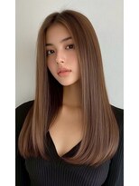 モードケイズ ラ ヴィ ベル(MODE K's la vie belle) 【庄内/縮毛矯正】20代 グレージュうる艶ロング