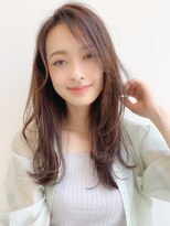 トゥーナ 表参道(tona)&nbsp;ロングレイヤー、外ハネボブ、グレージュ、脱白髪染め☆