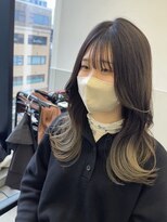 ゴウトゥデイシェアサロン 町田店(GO TODAY SHAiRE SALON)&nbsp;グラデーションカラー×ミルクティー