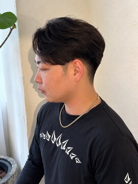 ブレスボーオム 明石(Breath beauu Homme Akashi) ▼毛流れセンターパート▼メンズ/パーマ/明石/西明石/大久保