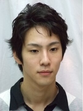 メンズパーマ セイムロングレイヤー L ウルトラキューブアットイノウエ Ultra Cube At Inoue のヘアカタログ ホットペッパービューティー