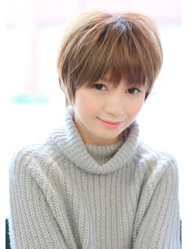 ユキオ オブ ヘアー(YUKIO of Hair) 大人カワイイナチュラルショート【yukio北区王子本店】