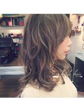 ダブル ヒッチ ヘア(W Hitch hair) バレイヤージュ2