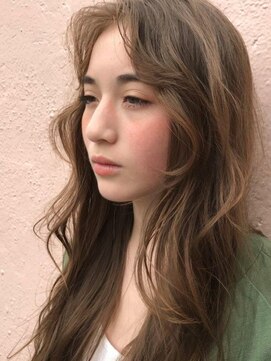 メロウ(MELLOW) 外国人風ルースロング