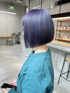 サン(son) bob x blue violet