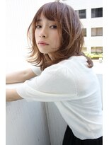 トゥーリ 筑紫野店(tuuli)&nbsp;20代30代40代50代ひし形デジタルパーマエアリーミディ黒髪