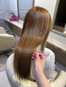 アンド ラ ブランシュ(&.La Blanche) 大宮/髪質改善/ヘッドスパ  マロンベージュ