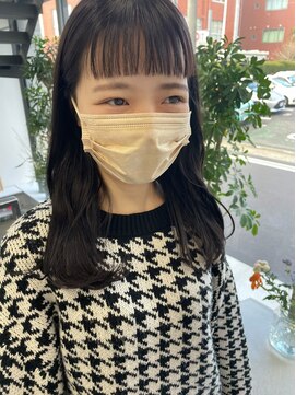 ヘアー アイス 御器所本店(HAIR ICI) 艶髪ブルーブラック