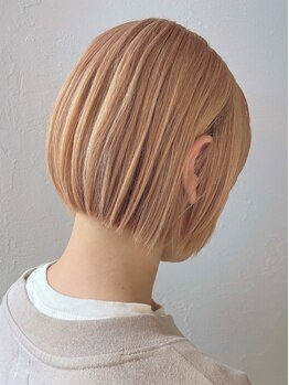 エイル 西梅田(eyl)の写真/ショートヘアならお任せ[eyl]骨格や髪質に合わせたカットで、あなたに似合うショートスタイルをご提案！