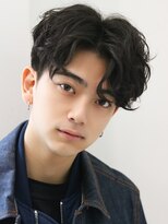 ネイビー(NAVY)&nbsp;スパイラルセンターパート