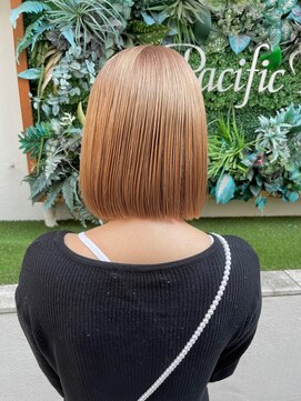 アフロートpd+ KOBE(AFLOATpd+) ブリーチ2回 ブロンドベージュ