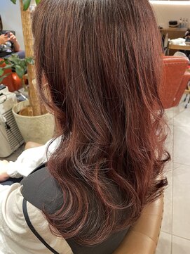 ヘアーギャラリードールズ(HAIR GALLERY DOLLS) ピンク（白髪ぞめ）ハイライト有