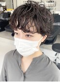 マッシュショート×パーマ【 今泉 sick 菅野 】