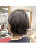 外ハネ×ミニボブ