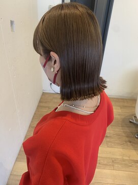 クマ(kuma.) ブリーチオンカラーベージュ