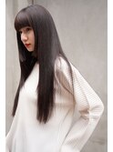 艶髪でストレートなヘルシースタイルに　自由が丘　MINA