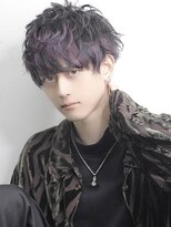 アウル 心斎橋(owl) マッシュ×ツイストスパイラル×デザインカラー×黒髪