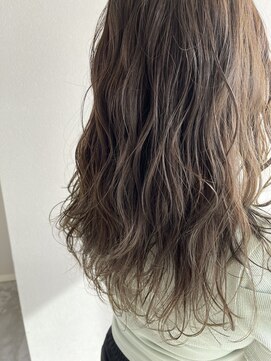 ラフ(LAFF) ロング／カーキ/カーキベージュ／オリーブベージュ/透け感